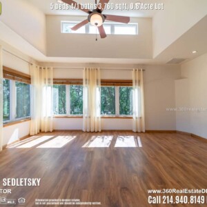 Lakeview Home For Sale in Little Elm TX. 5 beds 4.2 baths 2-car garage 3,760 sqft. Little Elm ISD - Call 214.940.8149 Oleg Sedletsky Realtor