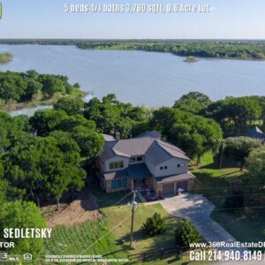 Lakeview Home For Sale in Little Elm TX. 5 beds 4.2 baths 2-car garage 3,760 sqft. Little Elm ISD - Call 214.940.8149 Oleg Sedletsky Realtor