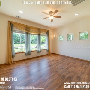 Lakeview Home For Sale in Little Elm TX. 5 beds 4.2 baths 2-car garage 3,760 sqft. Little Elm ISD - Call 214.940.8149 Oleg Sedletsky Realtor