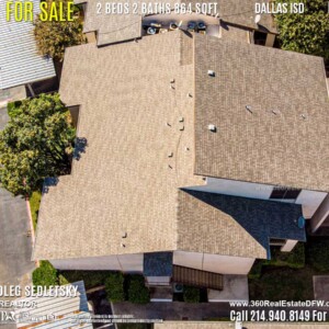 Condo For Sale in Dallas TX. 2 beds 2 baths 864 sqft. Dallas ISD - Call 214.940.8149 Oleg Sedletsky Realtor in Dallas, TX