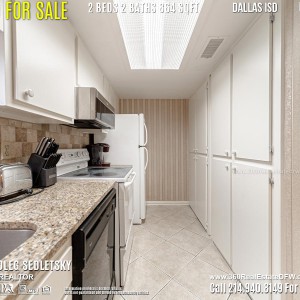 Condo For Sale in Dallas TX. 2 beds 2 baths 864 sqft. Dallas ISD - Call 214.940.8149 Oleg Sedletsky Realtor in Dallas, TX