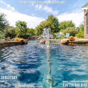 Beautiful House For Sale in Parker TX. 3 beds 4 baths 3-car garage 3,600 sqft. Allen ISD - Call 214.940.8149 Oleg Sedletsky Realtor in Parker, TX