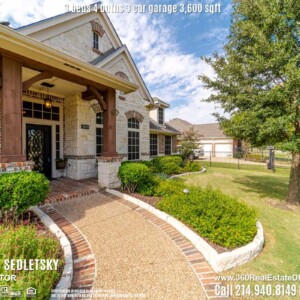 Beautiful House For Sale in Parker TX. 3 beds 4 baths 3-car garage 3,600 sqft. Allen ISD - Call 214.940.8149 Oleg Sedletsky Realtor in Parker, TX