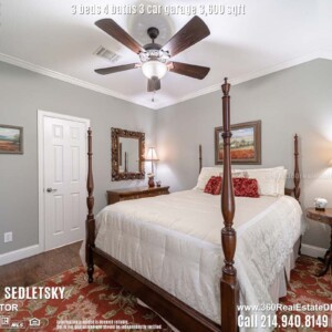 Beautiful House For Sale in Parker TX. 3 beds 4 baths 3-car garage 3,600 sqft. Allen ISD - Call 214.940.8149 Oleg Sedletsky Realtor in Parker, TX