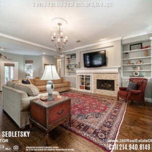 Beautiful House For Sale in Parker TX. 3 beds 4 baths 3-car garage 3,600 sqft. Allen ISD - Call 214.940.8149 Oleg Sedletsky Realtor in Parker, TX