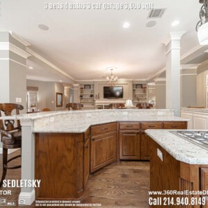 Beautiful House For Sale in Parker TX. 3 beds 4 baths 3-car garage 3,600 sqft. Allen ISD - Call 214.940.8149 Oleg Sedletsky Realtor in Parker, TX