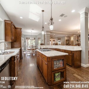 Beautiful House For Sale in Parker TX. 3 beds 4 baths 3-car garage 3,600 sqft. Allen ISD - Call 214.940.8149 Oleg Sedletsky Realtor in Parker, TX