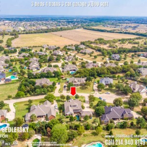 Beautiful House For Sale in Parker TX. 3 beds 4 baths 3-car garage 3,600 sqft. Allen ISD - Call 214.940.8149 Oleg Sedletsky Realtor in Parker, TX