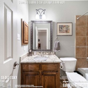 Beautiful House For Sale in Parker TX. 3 beds 4 baths 3-car garage 3,600 sqft. Allen ISD - Call 214.940.8149 Oleg Sedletsky Realtor in Parker, TX