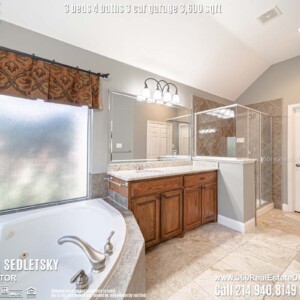 Beautiful House For Sale in Parker TX. 3 beds 4 baths 3-car garage 3,600 sqft. Allen ISD - Call 214.940.8149 Oleg Sedletsky Realtor in Parker, TX