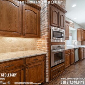 Beautiful House For Sale in Parker TX. 3 beds 4 baths 3-car garage 3,600 sqft. Allen ISD - Call 214.940.8149 Oleg Sedletsky Realtor in Parker, TX