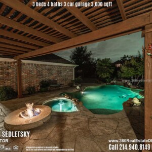 Beautiful House For Sale in Parker TX. 3 beds 4 baths 3-car garage 3,600 sqft. Allen ISD - Call 214.940.8149 Oleg Sedletsky Realtor in Parker, TX