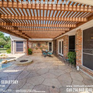 Beautiful House For Sale in Parker TX. 3 beds 4 baths 3-car garage 3,600 sqft. Allen ISD - Call 214.940.8149 Oleg Sedletsky Realtor in Parker, TX