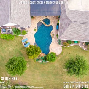 Beautiful House For Sale in Parker TX. 3 beds 4 baths 3-car garage 3,600 sqft. Allen ISD - Call 214.940.8149 Oleg Sedletsky Realtor in Parker, TX