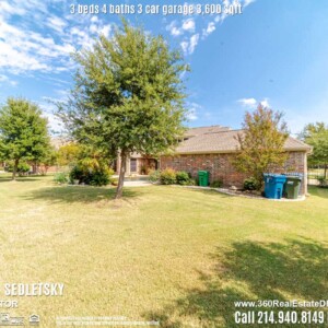 Beautiful House For Sale in Parker TX. 3 beds 4 baths 3-car garage 3,600 sqft. Allen ISD - Call 214.940.8149 Oleg Sedletsky Realtor in Parker, TX