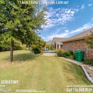 Beautiful House For Sale in Parker TX. 3 beds 4 baths 3-car garage 3,600 sqft. Allen ISD - Call 214.940.8149 Oleg Sedletsky Realtor in Parker, TX