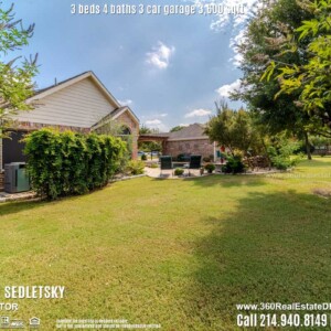 Beautiful House For Sale in Parker TX. 3 beds 4 baths 3-car garage 3,600 sqft. Allen ISD - Call 214.940.8149 Oleg Sedletsky Realtor in Parker, TX