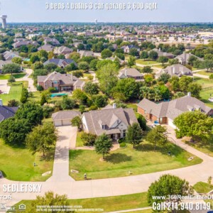 Beautiful House For Sale in Parker TX. 3 beds 4 baths 3-car garage 3,600 sqft. Allen ISD - Call 214.940.8149 Oleg Sedletsky Realtor in Parker, TX