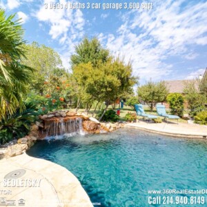 Beautiful House For Sale in Parker TX. 3 beds 4 baths 3-car garage 3,600 sqft. Allen ISD - Call 214.940.8149 Oleg Sedletsky Realtor in Parker, TX
