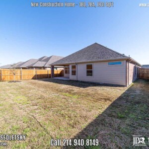 New Cnstruction Home in Princeton, TX. March 2020. Contact Oleg Sedletsky REALTOR - 214.940.8149 $249,353 1story, 3 Beds, 2 Baths, 2 Car Garage, 1831 sqft Note! Information provided is deemed reliable, but is not guaranteed and should be independently verified. Price and Home Availability is subject to change without notice. Square footages are approximate.