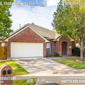 Home For Sale in McKinney, TX - 3Bd 2Ba 2065 Sqft 9213 Manassas Ridge, McKinney, Texas 75071 - Call Oleg Sedletsky Realtor 214.940.8149