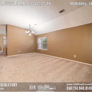 Home For Sale in McKinney, TX - 3Bd 2Ba 2065 Sqft 9213 Manassas Ridge, McKinney, Texas 75071 - Call Oleg Sedletsky Realtor 214.940.8149