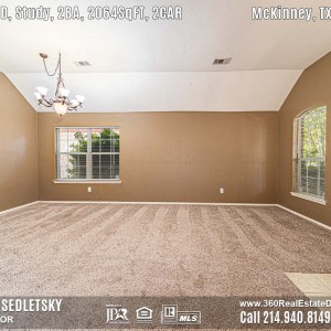 Home For Sale in McKinney, TX - 3Bd 2Ba 2065 Sqft 9213 Manassas Ridge, McKinney, Texas 75071 - Call Oleg Sedletsky Realtor 214.940.8149