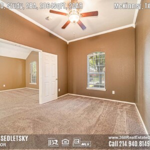 Home For Sale in McKinney, TX - 3Bd 2Ba 2065 Sqft 9213 Manassas Ridge, McKinney, Texas 75071 - Call Oleg Sedletsky Realtor 214.940.8149