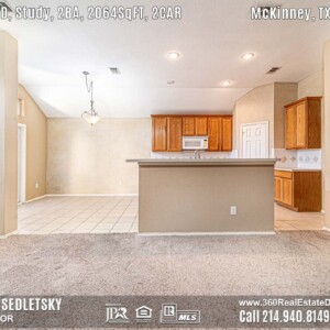 Home For Sale in McKinney, TX - 3Bd 2Ba 2065 Sqft 9213 Manassas Ridge, McKinney, Texas 75071 - Call Oleg Sedletsky Realtor 214.940.8149