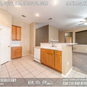 Home For Sale in McKinney, TX - 3Bd 2Ba 2065 Sqft 9213 Manassas Ridge, McKinney, Texas 75071 - Call Oleg Sedletsky Realtor 214.940.8149