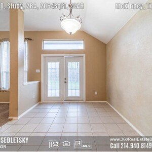 Home For Sale in McKinney, TX - 3Bd 2Ba 2065 Sqft 9213 Manassas Ridge, McKinney, Texas 75071 - Call Oleg Sedletsky Realtor 214.940.8149