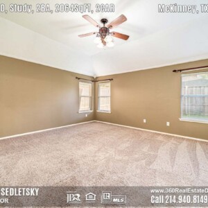 Home For Sale in McKinney, TX - 3Bd 2Ba 2065 Sqft 9213 Manassas Ridge, McKinney, Texas 75071 - Call Oleg Sedletsky Realtor 214.940.8149