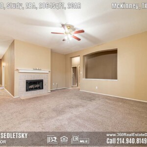 Home For Sale in McKinney, TX - 3Bd 2Ba 2065 Sqft 9213 Manassas Ridge, McKinney, Texas 75071 - Call Oleg Sedletsky Realtor 214.940.8149