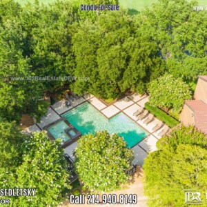 Condo For Sale with amazing golf course and lake views in Dallas, TX - Call 214-940-8149 Oleg Sedletsky Realtor.