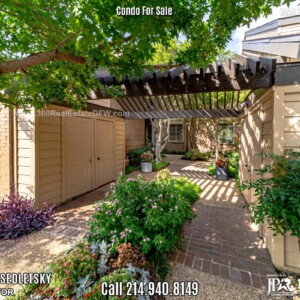 Condo For Sale with amazing golf course and lake views in Dallas, TX - Call 214-940-8149 Oleg Sedletsky Realtor.
