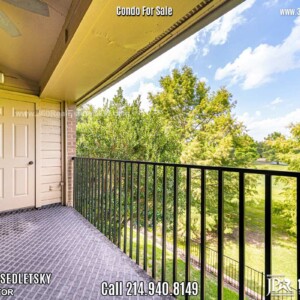 Condo For Sale with amazing golf course and lake views in Dallas, TX - Call 214-940-8149 Oleg Sedletsky Realtor.