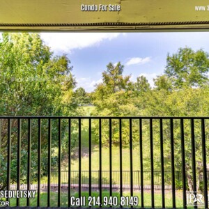 Condo For Sale with amazing golf course and lake views in Dallas, TX - Call 214-940-8149 Oleg Sedletsky Realtor.