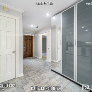 Condo For Sale with amazing golf course and lake views in Dallas, TX - Call 214-940-8149 Oleg Sedletsky Realtor.