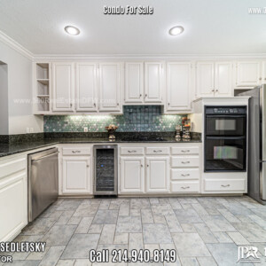 Condo For Sale with amazing golf course and lake views in Dallas, TX - Call 214-940-8149 Oleg Sedletsky Realtor.