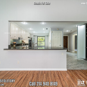 Condo For Sale with amazing golf course and lake views in Dallas, TX - Call 214-940-8149 Oleg Sedletsky Realtor.