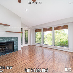 Condo For Sale with amazing golf course and lake views in Dallas, TX - Call 214-940-8149 Oleg Sedletsky Realtor.