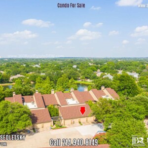 Condo For Sale with amazing golf course and lake views in Dallas, TX - Call 214-940-8149 Oleg Sedletsky Realtor.