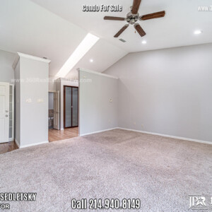 Condo For Sale with amazing golf course and lake views in Dallas, TX - Call 214-940-8149 Oleg Sedletsky Realtor.