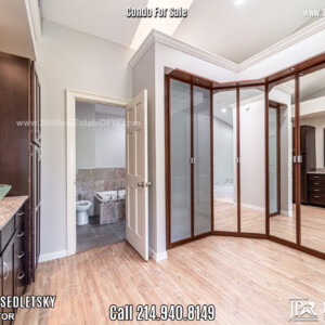 Condo For Sale with amazing golf course and lake views in Dallas, TX - Call 214-940-8149 Oleg Sedletsky Realtor.