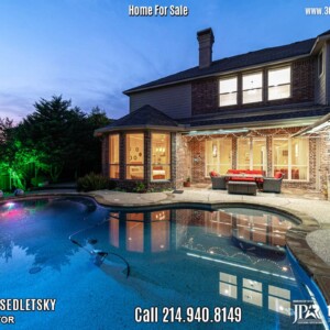 For Sale 4Bd, 3.1 Ba, 4188 Sqft, in Allen, TX with Allen ISD. Well maintained 2 story home in highly sought after Twin Creeks! Call Oleg Sedletsky Realtor at 214-940-8149