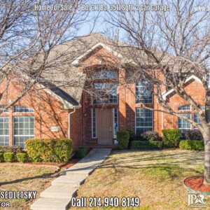 House For Sale 4Bd, 3.1 Ba, 3500 Sqft, in The Colony, TX. Well maintained 2 story home in highly sought after Legend Crest Community! Call Oleg Sedletsky Realtor at 214-940-8149