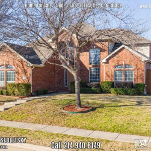 House For Sale 4Bd, 3.1 Ba, 3500 Sqft, in The Colony, TX. Well maintained 2 story home in highly sought after Legend Crest Community! Call Oleg Sedletsky Realtor at 214-940-8149