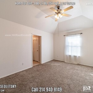 House For Sale 4Bd, 3.1 Ba, 3500 Sqft, in The Colony, TX. Well maintained 2 story home in highly sought after Legend Crest Community! Call Oleg Sedletsky Realtor at 214-940-8149
