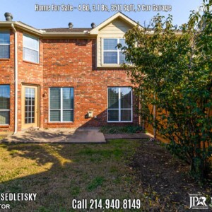 House For Sale 4Bd, 3.1 Ba, 3500 Sqft, in The Colony, TX. Well maintained 2 story home in highly sought after Legend Crest Community! Call Oleg Sedletsky Realtor at 214-940-8149